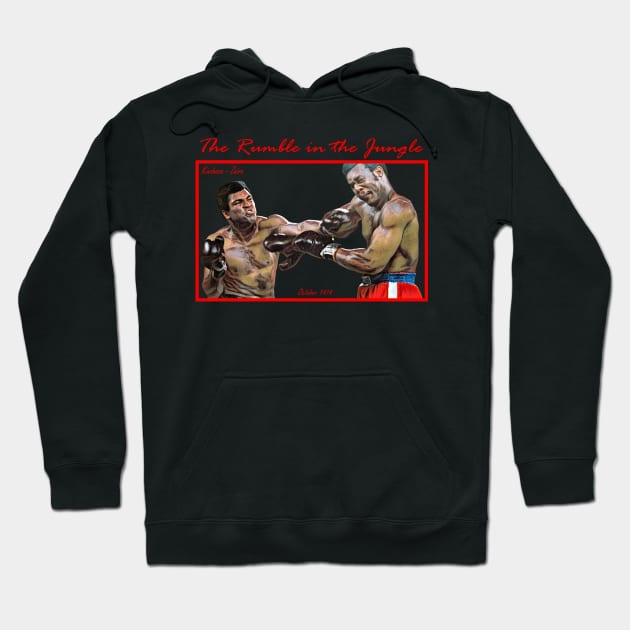 The Rumble In The Jungle Hoodie by FightIsRight